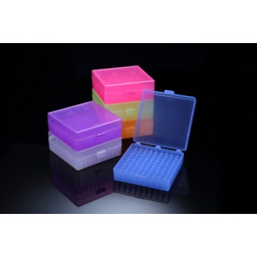 80100 Storage Box for 1.5ml microtubes, PP clear type